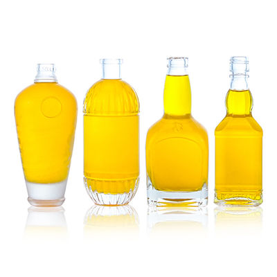 375 ml 500 ml 700 ml 750 ml Bouteilles en verre de tequila Whiskey Vodka spiritueux avec bouchons