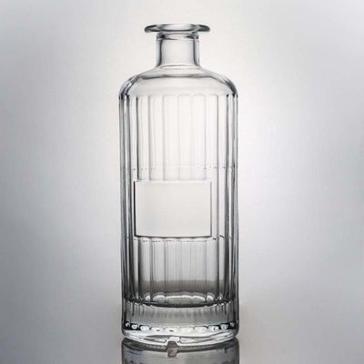 Bouteille en verre de liège pour whisky vodka tequila gin rum