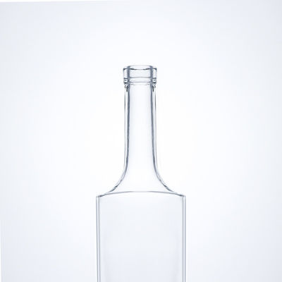 Collier en verre unique avec col long bouteille de spiritueux pour whisky vodka tequila gin rum