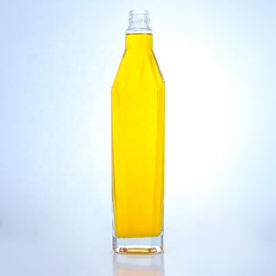Bouteilles en verre de 750 ml avec bouchon en aluminium et verre de silex