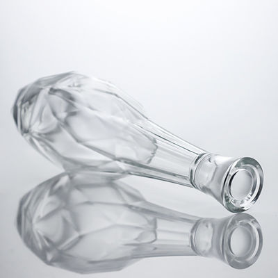 Bouteille en verre super-flinte à bouchon de liège unique pour le whisky Vodka Tequila Gin Rum