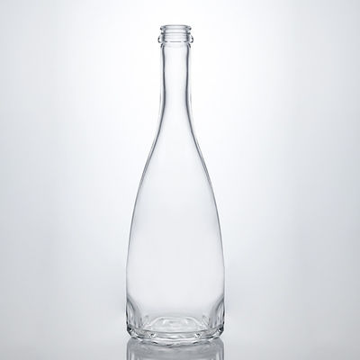 Bouteille d'alcool en verre scellé en liège pour whisky vodka tequila gin rum