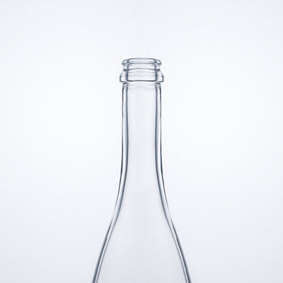 Bouteille d'alcool en verre scellé en liège pour whisky vodka tequila gin rum
