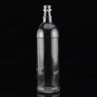Bouteille en verre carré de 500 ml d'huile d'olive extra vierge avec manipulation de surface personnalisée