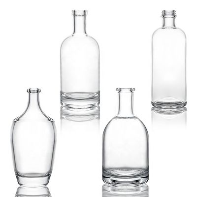 CROWN CAP Séchage de bouteilles de verre rondes et claires de 200 ml pour les boissons gazeuses en vrac