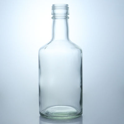 CROWN CAP Séchage de bouteilles de verre rondes et claires de 200 ml pour les boissons gazeuses en vrac