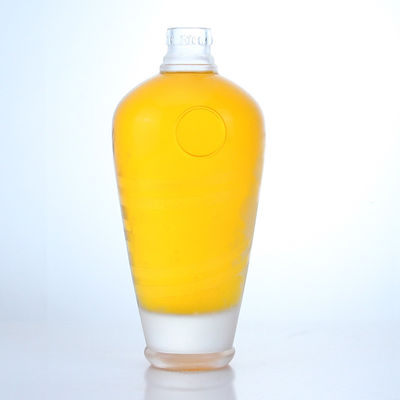 375 ml 500 ml 700 ml 750 ml Bouteilles en verre de tequila Whiskey Vodka spiritueux avec bouchons