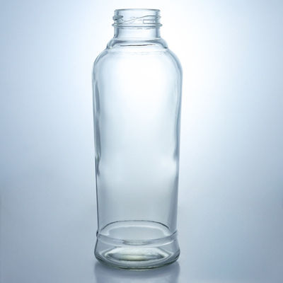 Bouteilles en verre transparent pour boissons de 100 ml, 200 ml, 350 ml, 400 ml, 500 ml et 1000 ml
