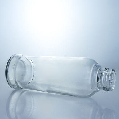 Bouteilles en verre transparent pour boissons de 100 ml, 200 ml, 350 ml, 400 ml, 500 ml et 1000 ml