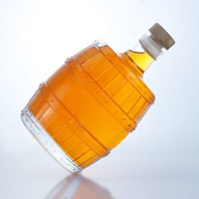 700 ml 750 ml bouteille en verre en forme spéciale pour le whisky Tequila Brandy Rum Gin Collier en verre