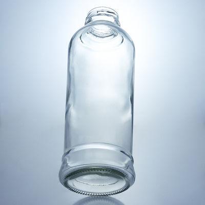 Bouteilles en verre transparent pour boissons de 100 ml, 200 ml, 350 ml, 400 ml, 500 ml et 1000 ml