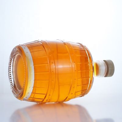 700 ml 750 ml bouteille en verre en forme spéciale pour le whisky Tequila Brandy Rum Gin Collier en verre