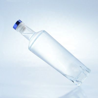 Collier en verre Bouteille en verre pour boissons alcoolisées 750 ml avec étanchéité au liège