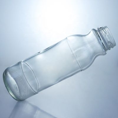 Bouteille en verre pour salade avec couvercle métallique et conception transparente 100ML200ml 250ml 500ml 1 Ascenseur