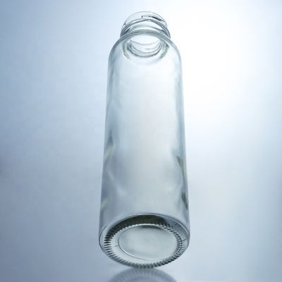 Bouchon à vis métallique 150 ml 250 ml 350 ml 500 ml Bouteille en verre transparent pour jus pressé à froid