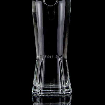 500ml700ml750ml Bouteille de whisky clair avec un design unique en verre Super Flint