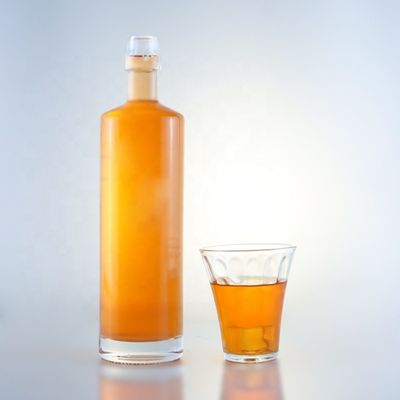 750 ml de bouteilles d'emballage en verre pour boissons chinoises de type bouchon extra flint pour vodka