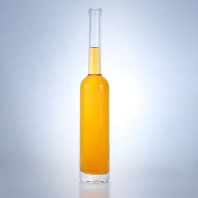 Logo du client acceptable Bouteille en verre de luxe pour vodka Whisky Tequila Gin Brandy