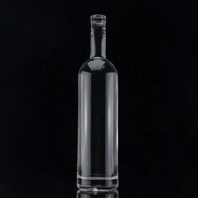 Bouteilles de tequila en verre avec un design vintage sophistiqué en 350 ml / 700 ml / 750 ml