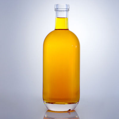 Bouteille en verre de 375 ml, 500 ml, 700 ml, 750 ml et 1000 ml pour alcool avec bouchon et vis