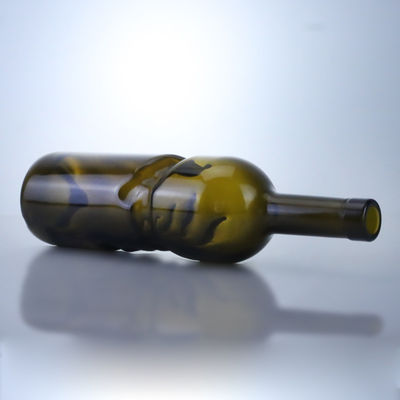 500 ml de 750 ml de gin clair, rhum, champagne, tequila, liqueur, bouteille en verre avec liège
