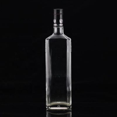 Surface gravée 750 ml Bouteille en verre pour collier industriel et en verre au Mexique Tequila