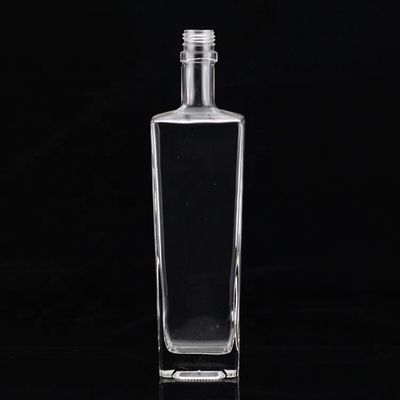Bouteille en verre à épaule plate pour la catégorie Tequila Mexicain Liquor Wine