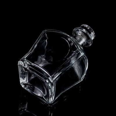 Bouteille de whisky en verre de Super Flint 700 ml 750 ml avec bouchon de liège