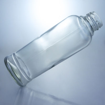 Bouteilles en verre cylindriques de 420 ml à bouchon de liège et en forme cylindrique