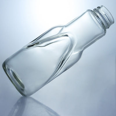 Couleur de la bouteille Bouteille en verre de 360 ml claire pour le jus de lait et le café