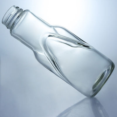 Couleur de la bouteille Bouteille en verre de 360 ml claire pour le jus de lait et le café