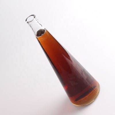 Bouteille conique en flacon Erlenmeyer de 75 cl Bouteille en verre au fond mince conçue pour la tequila
