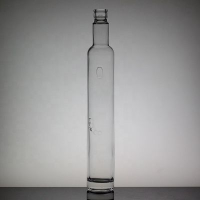 Impression à écran Distinctive Bouteille haute mince Bouteille de verre longue Bouteille de vodka 500 ml 750 ml