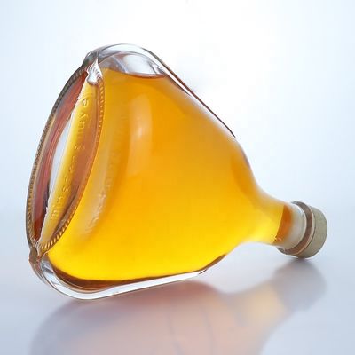 Autres boissons 500 ml '700 ml 750 ml Bouteille en verre pour tequila Gin Rum Whiskey Vodka