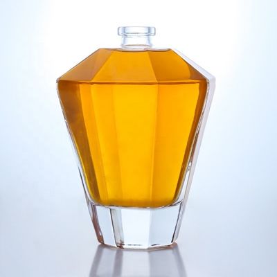 Autres boissons 500 ml '700 ml 750 ml Bouteille en verre pour tequila Gin Rum Whiskey Vodka