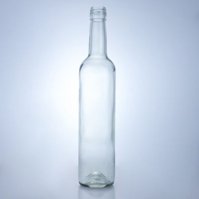600 ml 750 ml 1000 ml Forme ronde Bouteilles en verre à col long vide Pour le gin et le rhum