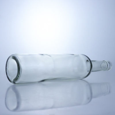 600 ml 750 ml 1000 ml Forme ronde Bouteilles en verre à col long vide Pour le gin et le rhum