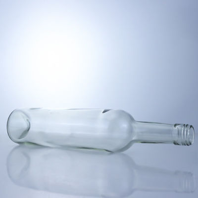 600 ml 750 ml 1000 ml Forme ronde Bouteilles en verre à col long vide Pour le gin et le rhum