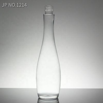Super Flint Bouteille Bouteille de verre cristallin de cognac avec bouchon à vis pour vos besoins