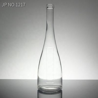 Super Flint Bouteille Bouteille de verre cristallin de cognac avec bouchon à vis pour vos besoins