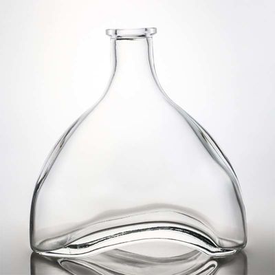 Fin de collier en verre 500 ml 700 ml 750 ml 780 ml Gin Rum Whisky Tequila Bouteille à spiritueux pour liège