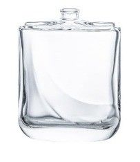 Bouteille de spray mat carré unique en verre 30 ml Bouteille de parfum glacé de luxe 50 ml