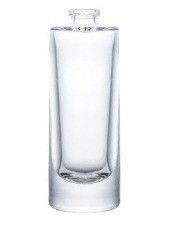 Bouteille de spray mat carré unique en verre 30 ml Bouteille de parfum glacé de luxe 50 ml