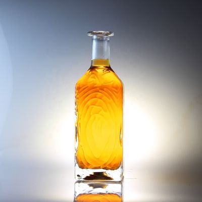 Bouteilles de vin en verre transparent en miniature avec bouteilles de verre en liège de 75 cl