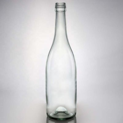 Bouteille en verre blanc cristallin pour le vin Gin Whiskey Tequila 500 ml 700 ml 750 ml 1000 ml