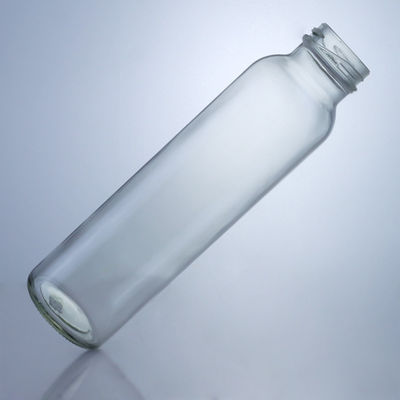 300 ml pot en verre pour aliments ronds pour le jus de lait, le thé à base de fruits et le traitement de la surface