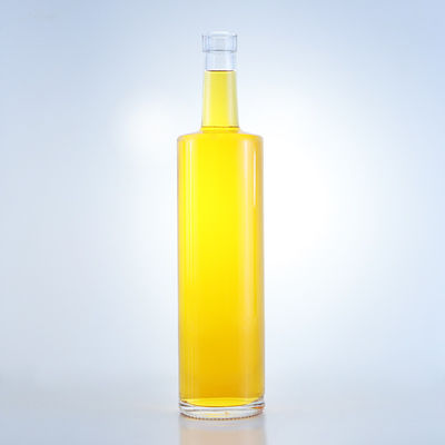 Bouteille en verre de liège pour whisky, vodka, tequila, gin et rhum