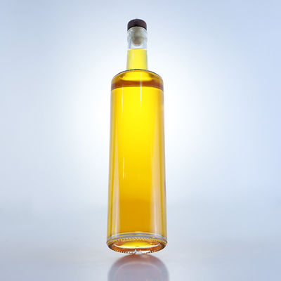Bouteille en verre de liège pour whisky, vodka, tequila, gin et rhum