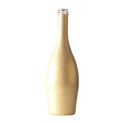 Bouteille de champagne tactile de 750 ml claire ou personnalisée Bouteille de verre de peinture vide de 75 cl