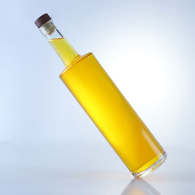 Bouteille en verre de liège pour whisky, vodka, tequila, gin et rhum